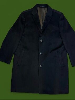 Hart Schaffner Marx Wool & Cashmere Overcoat
